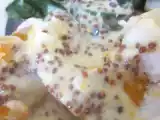 Recette Rôti de cabillaud et de haddock, sauce moutarde.