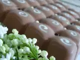 Recette Croquant de mousse pralinée en coque de chocolat au lait