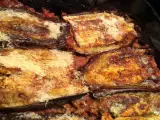 Recette Gratin tgv: viande hachée & aubergines