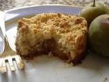 Recette Mini-crumbles de prunes (reine-claude), individual green plum crumbles