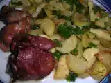 Recette Poêléé de courgettes persillées & foie de poulet