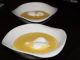 Recette Crème de maïs et son oeuf mollet