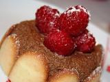 Recette Mini-charlotte mousse au chocolat et framboises