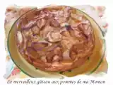 Recette Le merveilleux gâteau aux pommes que-tout-le-monde-en-redemande!
