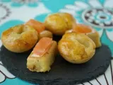 Recette Bouchées apéritives tomates séchées mozzarella & rouget saumon