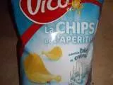 Chips vico saveur bleu & crème :