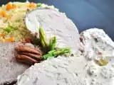 Recette Filet mignon de porc à la moutarde et noix de pécan.