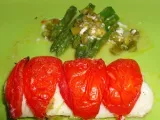 Recette Cabillaud aux asperges curry et tomate dietetique