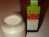 Recette Yaourts aux fraises au lait de soja