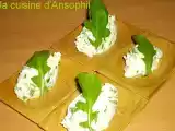Recette Dip roquette chevre frais