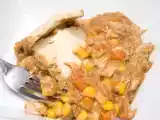 Recette Pâté au poulet sauce brune