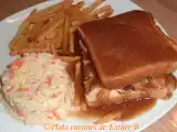 Recette Sauce brune à poutine et à hot chicken