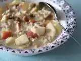 Recette Petit déjeuner aux flocons d'avoine et aux fruits