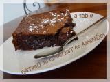 Recette Gâteau au chocolat et amandes entières