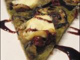 Recette Tarte fine aubergine, pesto et chèvre