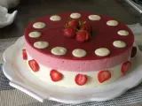 Recette Bavarois fraises au chocolat blanc