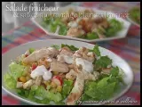Recette Salade fraicheur & sa sauce au fromage blanc citronnée