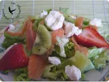 Recette Petite salade fraîcheur aux fraises