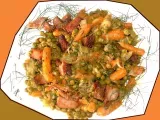 Recette Petits pois carottes -salade à laneth (à la française modifiée)