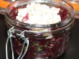 Recette Tartare de betteraves et son nid de feta