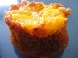 Recette Muffin renverse chocolat orange
