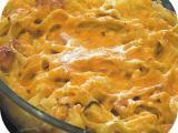 Recette Gratin de tagliatelles - jambon & mimolette