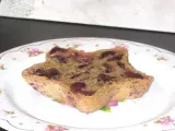 Recette Clafoutis aux cerises, lait d'amande fraise-framboise