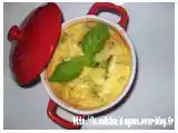 Recette Clafoutis de courgettes au boursin et chèvre
