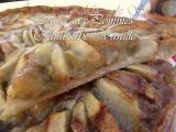 Recette Tarte aux pommes rhubarbe & vanille