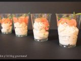 Recette Verrine mascarpone et saumon