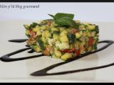 Recette Tartare de courgettes