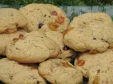 Recette Cookies aux pépites de chocolat et aux cerises