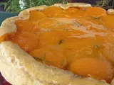 Recette Tatin d'abricots au romarin, pâte brisée à la noisette