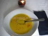 Recette Soupe veloutée aux courgettes jaunes