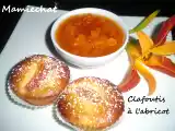 Recette mini clafoutis aux abricots et sa compotée d'abricots