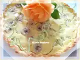 Recette Tarte rhubarbe bananes