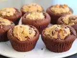 Recette Muffins mi-brownie mi-cookie