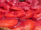 Recette Tarte aux fraises ricotta/mascarpone