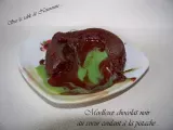 Recette Moelleux chocolat noir au coeur coulant de pistache