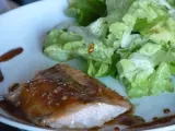 Recette Pavé de saumon caramélisé