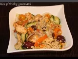 Recette Salade quinoa aux saveurs orientales