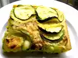 Recette Quiche sans pâte courgettes/curry