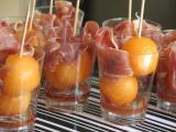 Recette Billes de melon au porto et jambon de parme