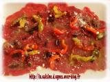 Recette Carpaccio de boeuf provençal