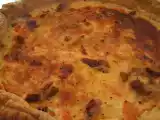 Recette Quiche truite fumée et tomates confites