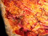 Recette Pizza mafia - tomate jambon mozza !
