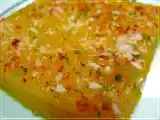 Recette Patisserie indienne halwa de semoule