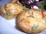 Recette Muffins aux légumes parfumés au pesto