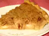 Recette Tarte streusel au caramel et aux pommes