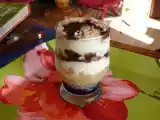Recette Verrines gourmandes pommes/ chocolat.